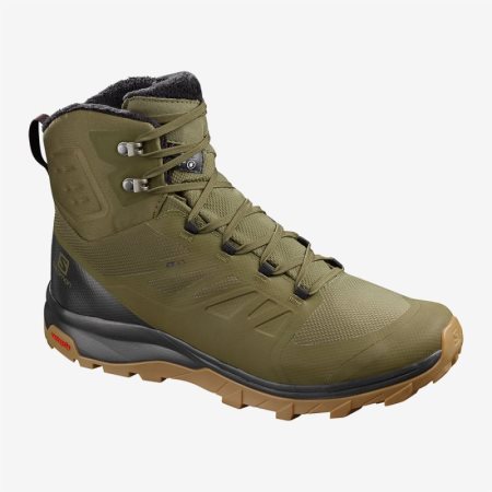 Scarpe Trekking Salomon OUTblast TS CSWP Uomo Verde Oliva IT 1-N25